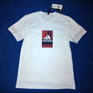 Mens Adidas hyper sport jersey tee